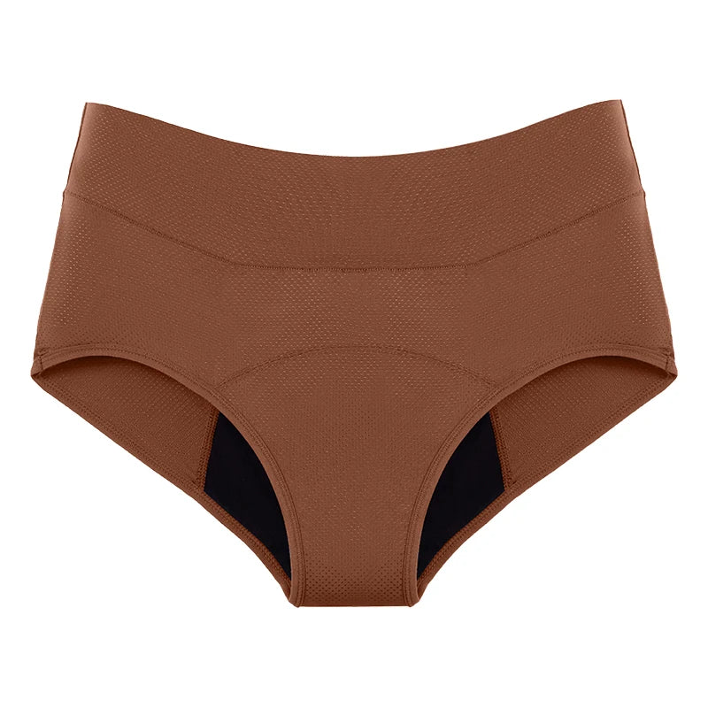 Women's Comfortable Menstrual Panties - Absorbent Leak-Proof Cotton Underwear for Periods