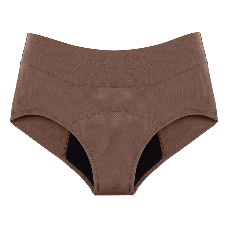 Women's Comfortable Menstrual Panties - Absorbent Leak-Proof Cotton Underwear for Periods