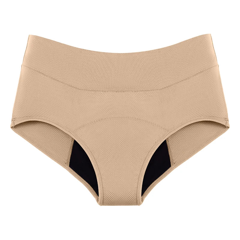 Women's Comfortable Menstrual Panties - Absorbent Leak-Proof Cotton Underwear for Periods